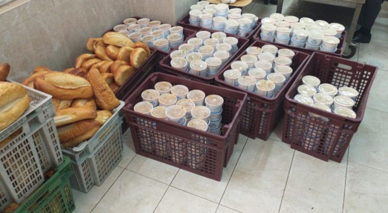 65 bin adet gıda paketi yardımı dağıtımına başladı