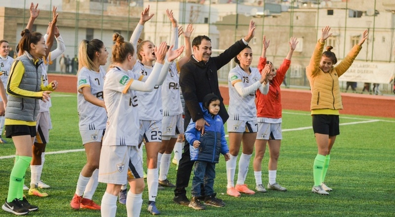 2019-2020 TFF Kadınlar 1.Liginin lideri Gaziantep ALGSPOR oldu