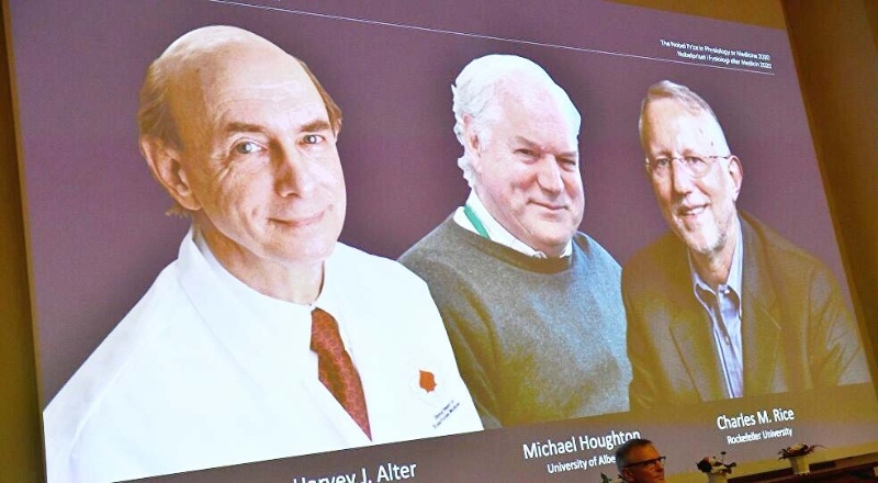 2020 Nobel Tıp Ödülü'nü üç bilim adamı aldı