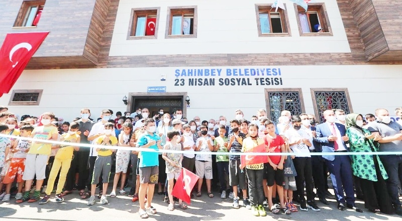 23 Nisan Sosyal Tesisi hizmete açıldı