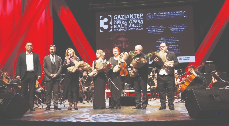3’üncü uluslararası Gaziantep opera ve bale festivali başladı