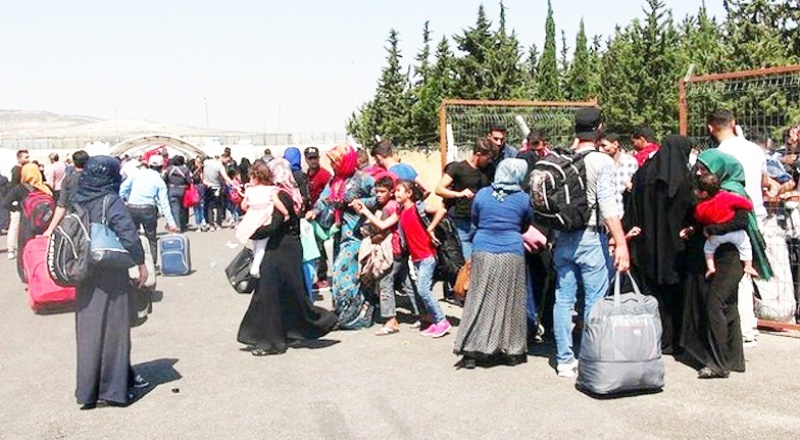 419 bin 40 Suriyeli döndü