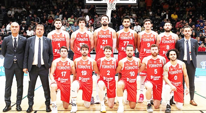 A Milli Erkek Basketbol Takımı'nın 2022 Avrupa Basketbol Şampiyonası kadrosu belli oldu