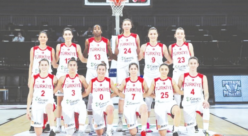 A Milli Kadın Basketbol Takımı, 2021 Avrupa Şampiyonası’nda parkeye çıkıyor