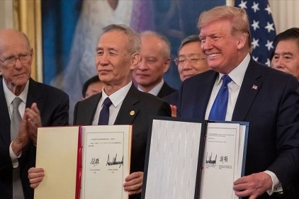 ABD ve Çin birinci faz ticaret anlaşmasını imzaladı