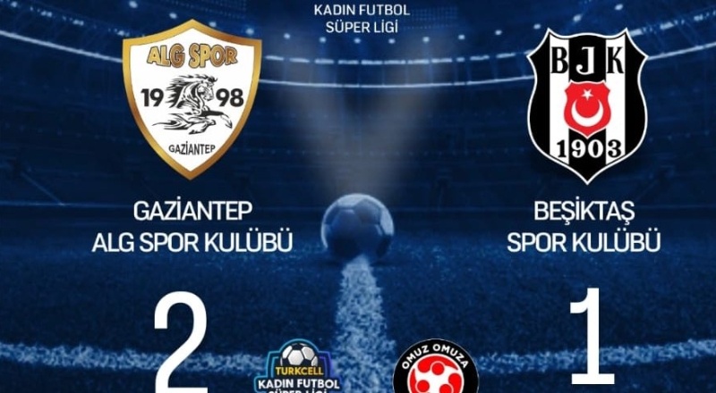 ALGSPOR Kulübü, Beşiktaş mücadelesini 2-1 kazandı