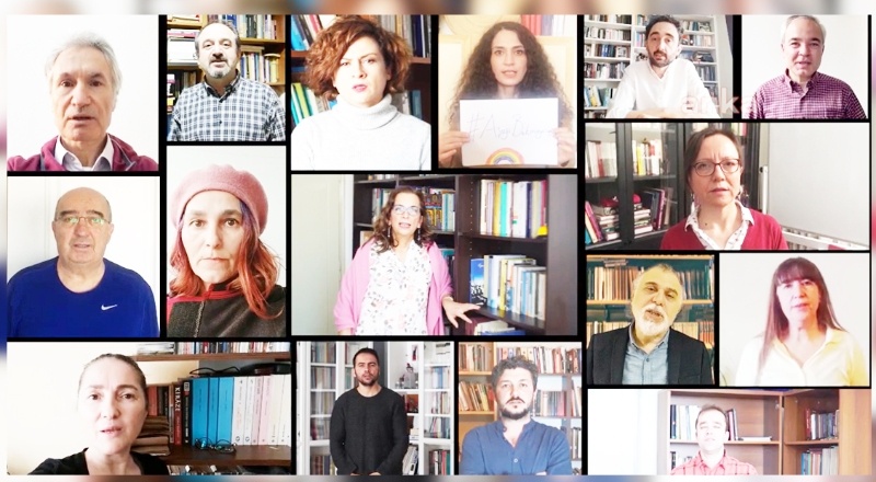 Ankara Üniversitesi akademisyenlerinden Boğaziçi'ne destek