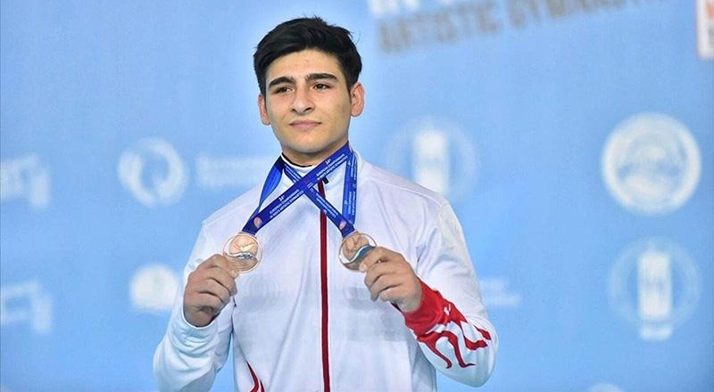 Avrupa Erkekler Artistik Cimnastik Şampiyonası'nda Türkiye'ye 4 madalya