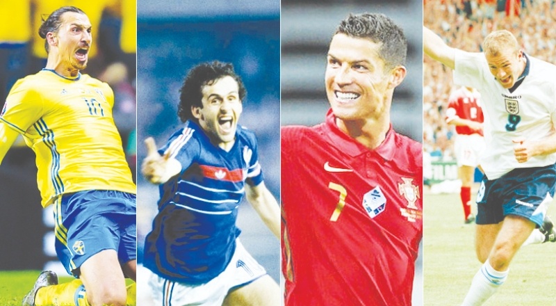Avrupa Futbol Şampiyonası tarihinin en golcü 10 futbolcusu