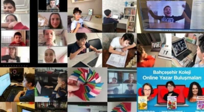 Bahçeşehir Koleji’nde, eş zamanlı online sınavlar düzenleniyor