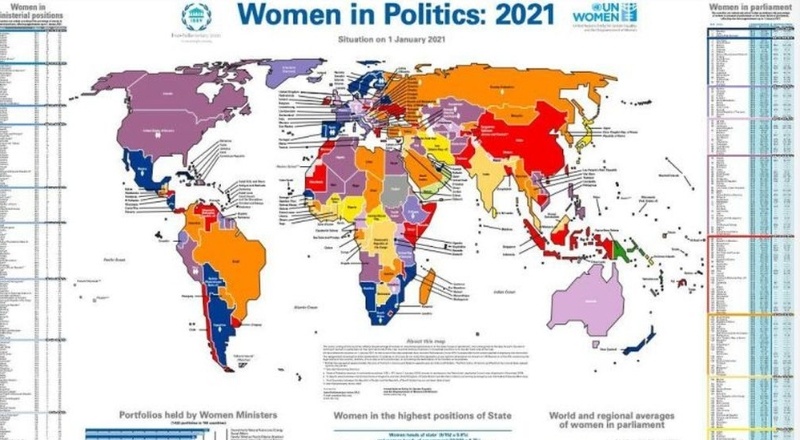 BM Kadın Birimi'nden Siyasette Kadın Haritası: Türkiye Moğolistan'la 129'unculuğu paylaştı