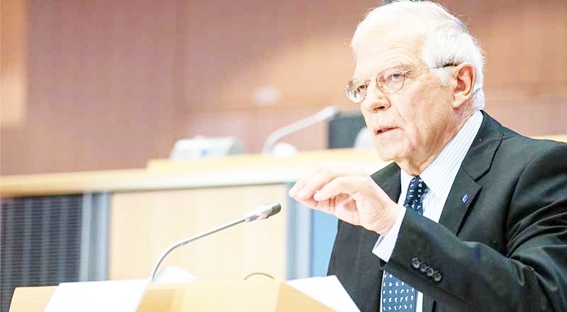 Borrell: Türkiye'yi yaza kadar izleyeceğiz, parti kapatmalar AB yolundan uzaklaştırıyor