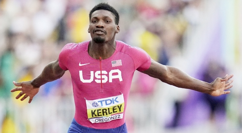 Dünya Atletizm Şampiyonası'nda 100 metre şampiyonu ABD'li Fred Kerley oldu