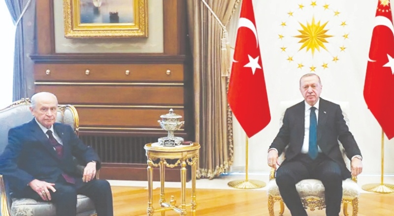 Erdoğan ve Bahçeli’nin görüşmesinde büyükelçilik krizi masaya yatırıldı