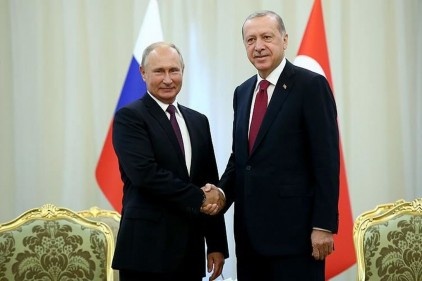 Erdoğan ve Putin, İdlib'i görüştü