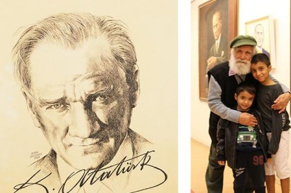 “Etem Çalışkan Çizgileri ile Atatürk Portreleri” sergisi açılacak