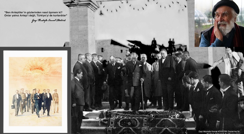“Etem Çalışkan Çizgileri ile Atatürk Portreleri” sergisi açıldı
