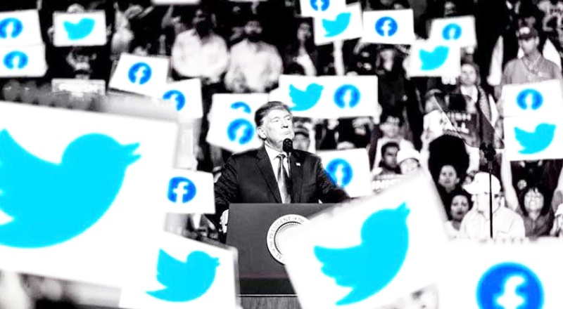 Facebook ve Twitter, Trump'ın hesaplarını kilitledi