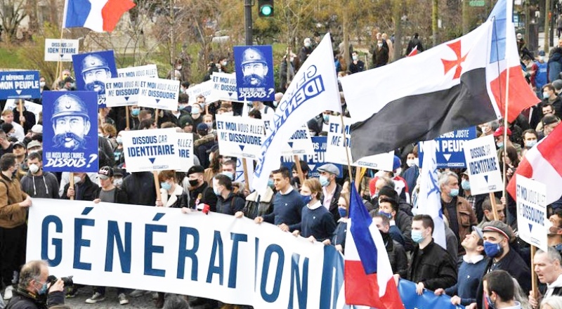 Fransa'da göçmen karşıtı aşırı sağ grup feshedildi