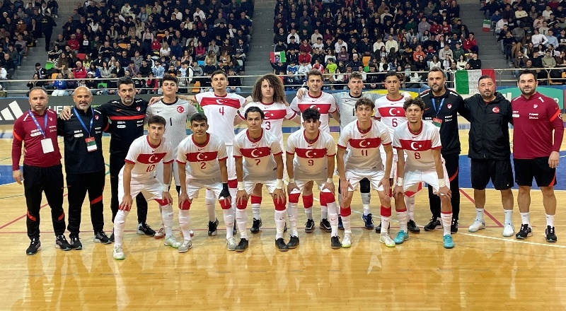 Futsal U19 Milli Takımı, İtalya'ya 4-2 Yenildi