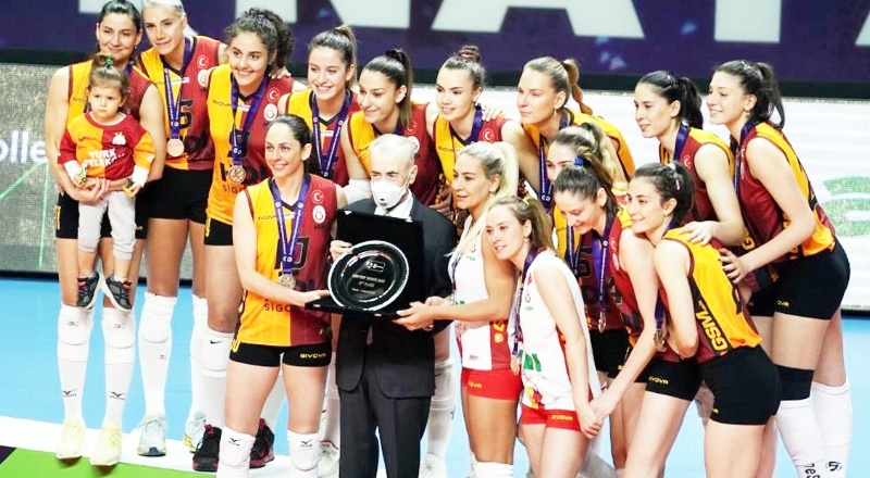 Galatasaray, CEV Kupası'nda ikinci oldu