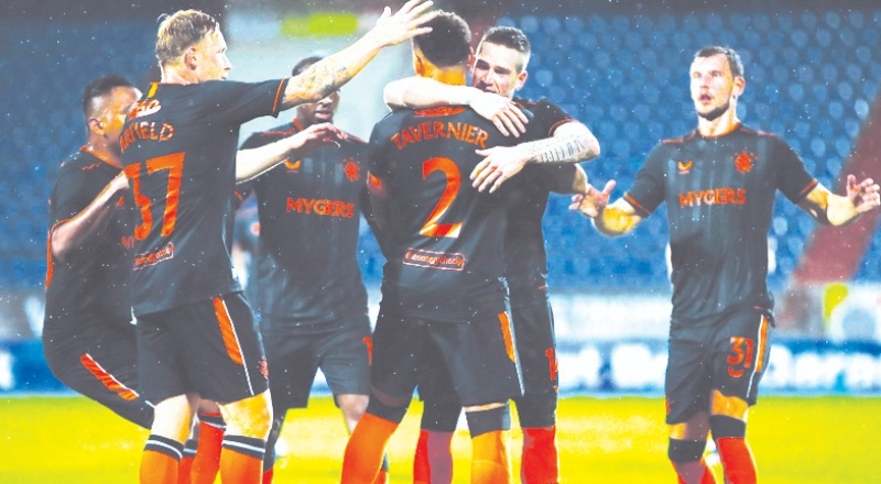Galatasaray'ın Avrupa Ligi'nde rakibi Rangers İskoç ekibi, Willem'i deplasmanda 4-0'la geçti