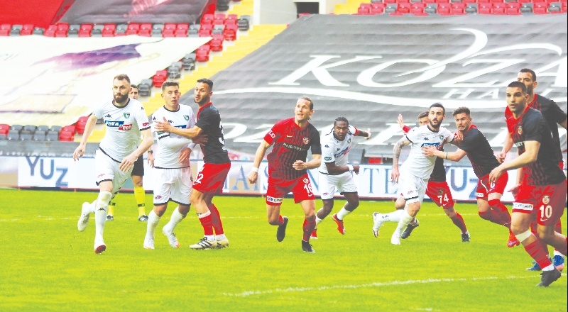 Gaziantep FK, 46 puanla üst sıralarda