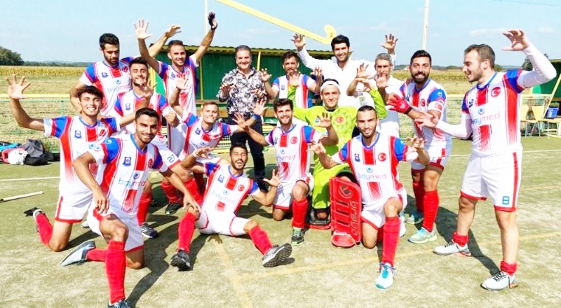 Gaziantep Polisgücü Erkek Hokey Takımı, Avrupa şampiyonu oldu