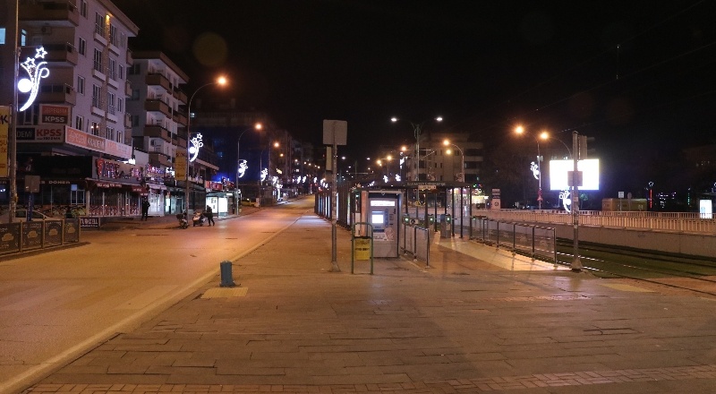 Gaziantep’te sokağa çıkma kısıtlaması