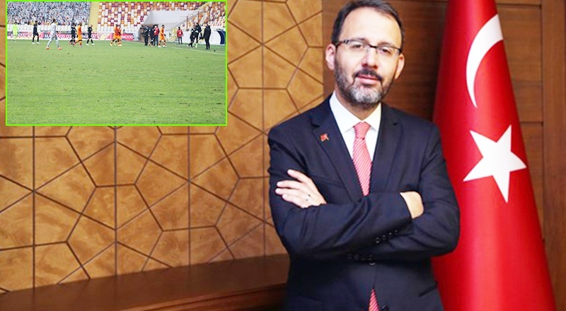 Gençlik ve Spor Bakanı Kasapoğlu, stat zeminlerine ilişkin konuştu: Yaptırımlar için harekete geçtik