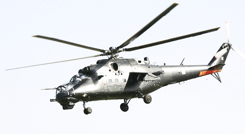 Haseke'de devriye faaliyeti gerçekleştiren Rus askeri helikopteri zorunlu iniş yaptı