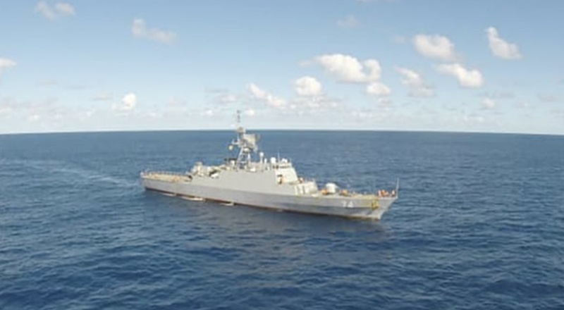 İran savaş gemileri Atlantik'te