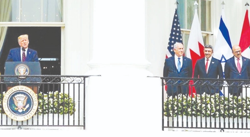 İsrail ve BAE Beyaz Saray'da resmen anlaştı
