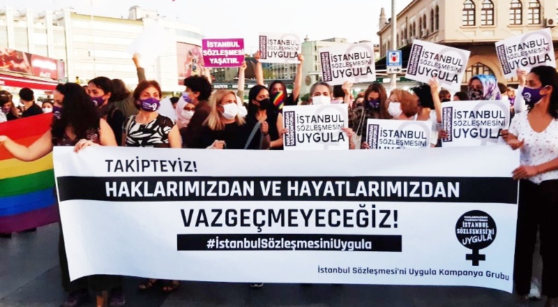 Kadınlardan Meclis’e: İstanbul Sözleşmesi’ne sahip çık