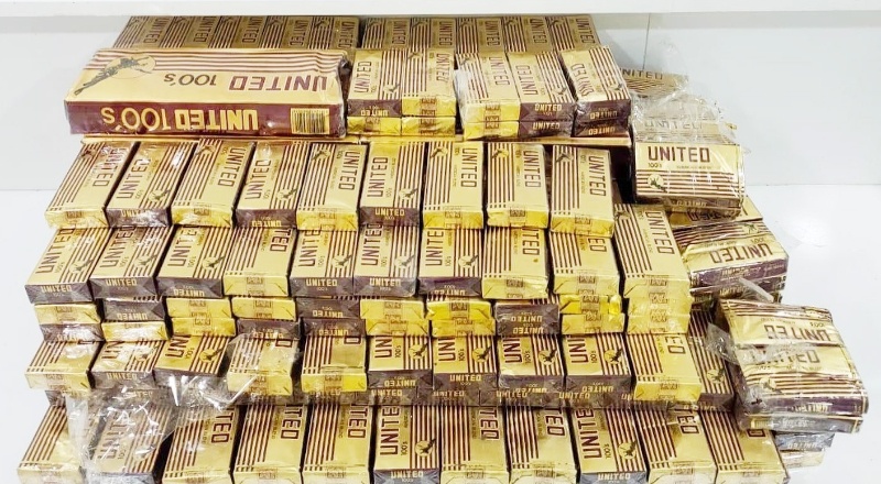 Karkamış’ta bin 160 paket kaçak sigara ele geçirildi