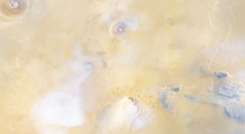Küçük kum fırtınaları Mars'ı kuraklaştırıyor