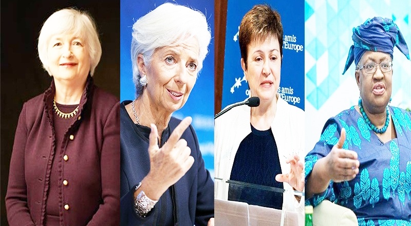 Küresel ekonominin en güçlü kurumlarına kadınlar liderlik ediyor