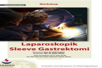 “Laparoskopik Sleeve Gastrektomi”konuluworkshop düzenlenecek