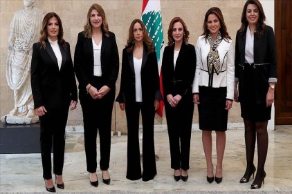 Lübnan kabinesinde altı kadın bakan yer aldı