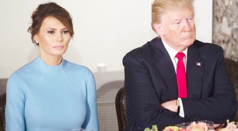Melania Trump boşanmak için gün sayıyor