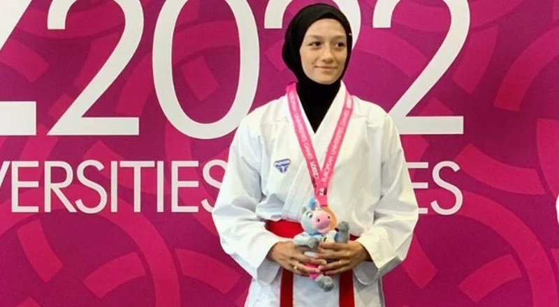 Milli karateci Selva Nur Akkurt, Avrupa Şampiyonası’nda 3. oldu