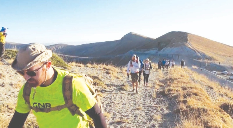 Nemrut Dağı’nda 360 derecelik farkındalık yürüyüşü