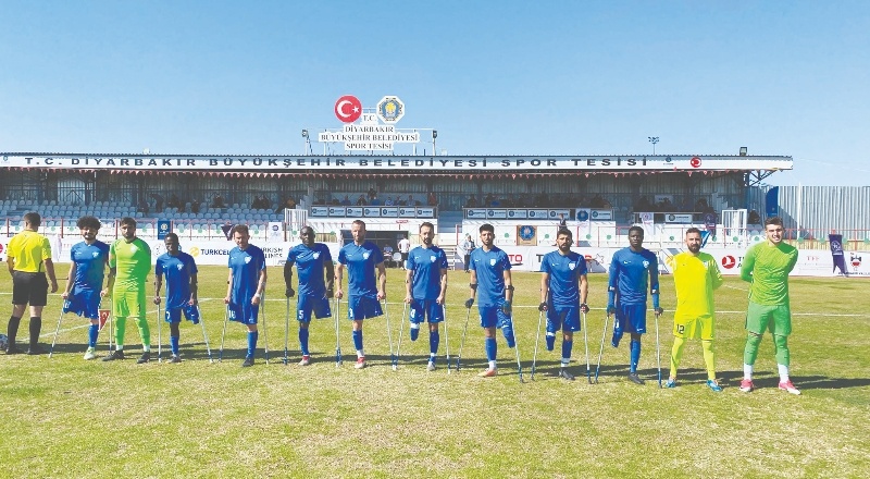 ODTÜ Spor Kulübü Ampute futbol takımını 2-0 mağlup etti