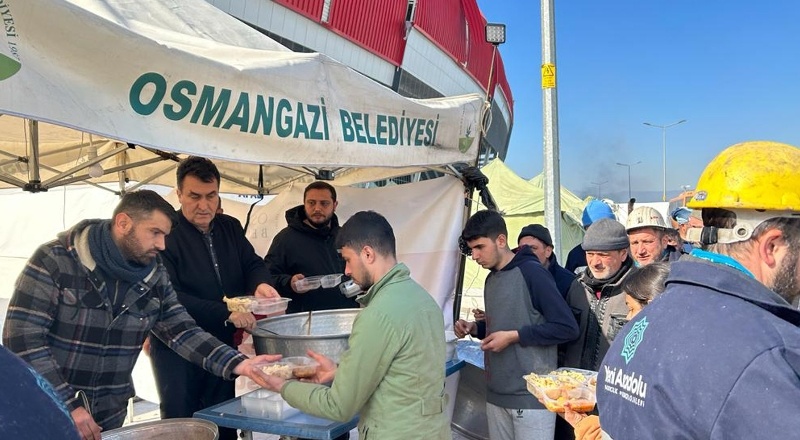 Osmangazi Belediyesi, deprem bölgesine iftar yemeği verecek