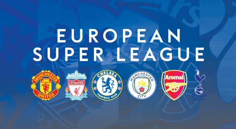 Premier Lig kulüplerine 22 milyon Sterlin'lik Avrupa Süper Ligi cezası