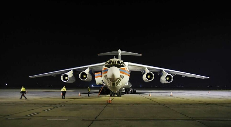 Rus Barış Gücü uçakları Ermenistan’da
