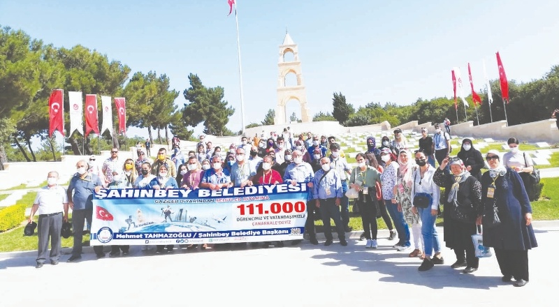 Şahinbey Belediyesi, Çanakkale ziyaretlerine yeniden başladı