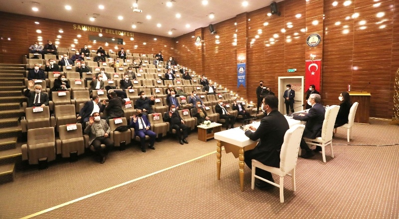 Şahinbey Meclisi, Tahmazoğlu başkanlığında toplandı