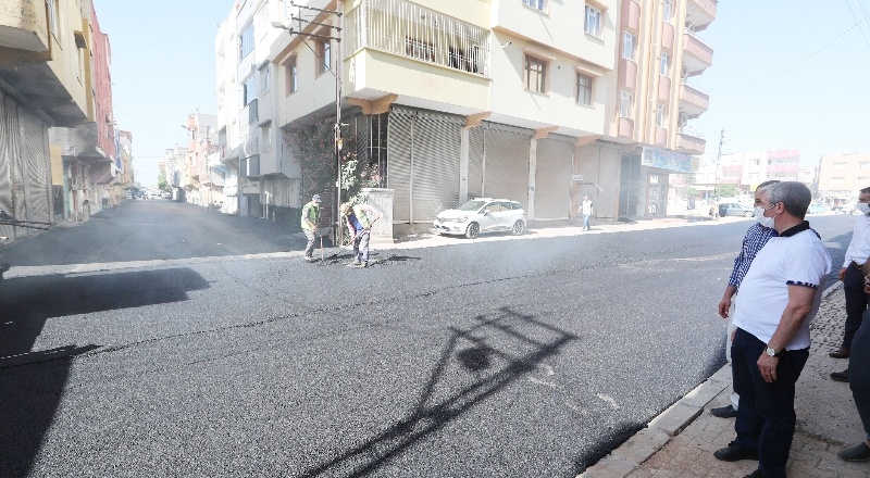 Şahinbey’de asfalt çalışması sürüyor