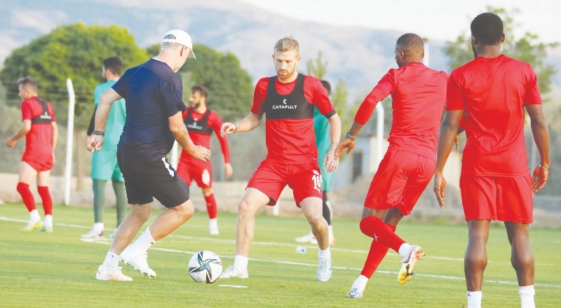 Sivasspor, Gaziantep maçının hazırlıklarına başladı